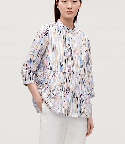 새) 코스 칼라리스 블라우스