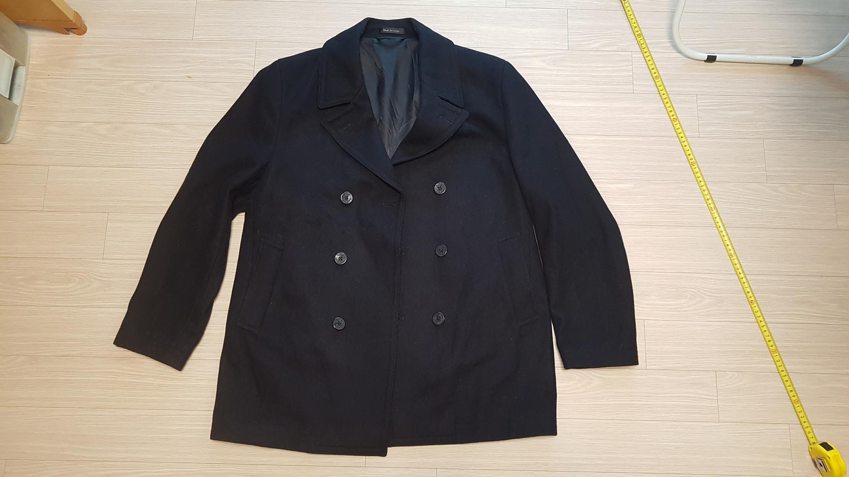 남성 긴팔 자켓 정장 마이-검정,