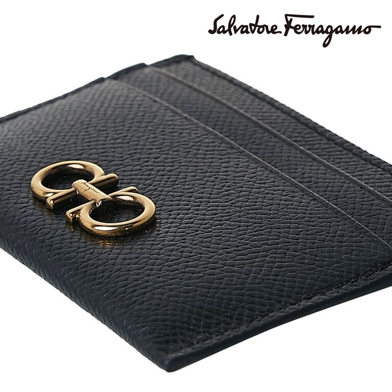 [정품]SALVATORE FERRAGAMO 페라가모 더블 간치니 카드지갑