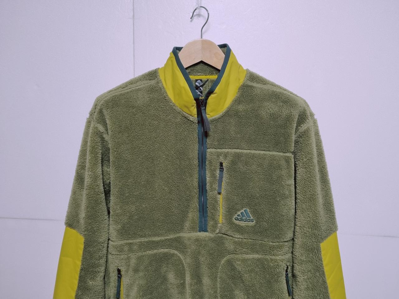 남성 2022 아디다스 셰르파 쉐르파 아노락 후리스 플리스 자켓