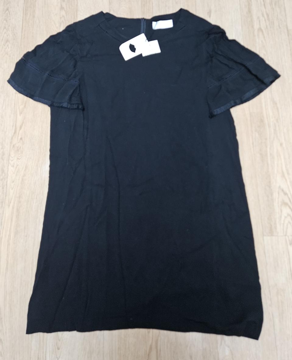 새상품 EnC 블랙 원피스 싸이즈88 총장 84택포15000