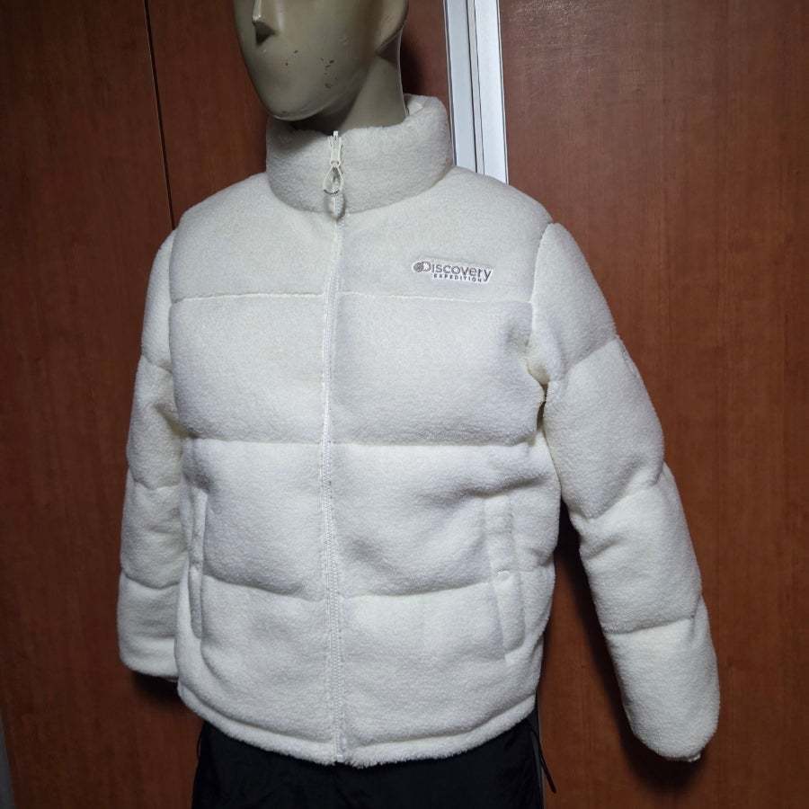 DISCOVERY디스커버리구스다운양면후리스패딩95입니다