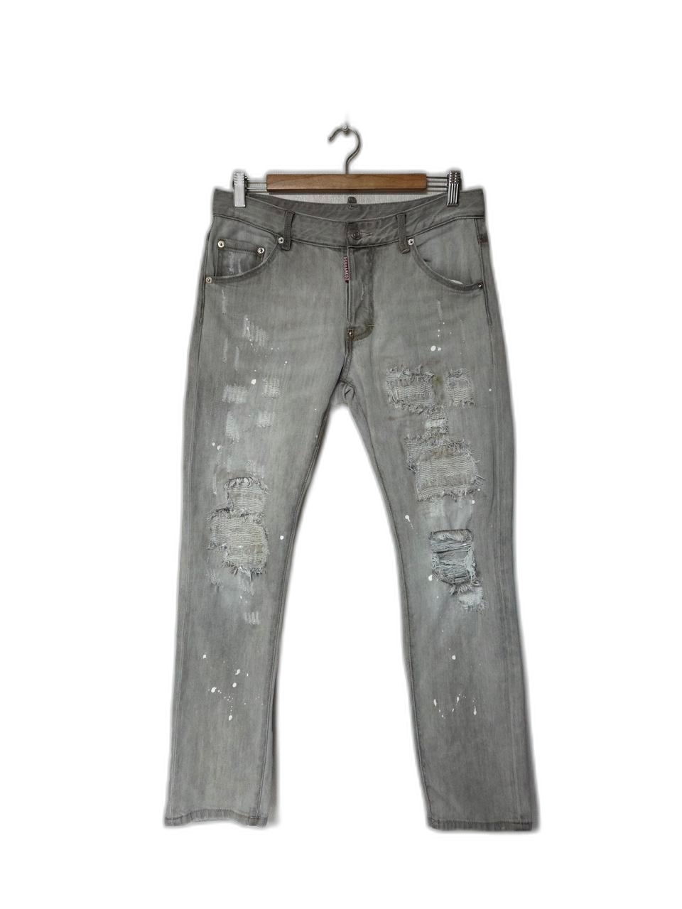 디스퀘어드2 남성 청바지 그레이진 48(31)