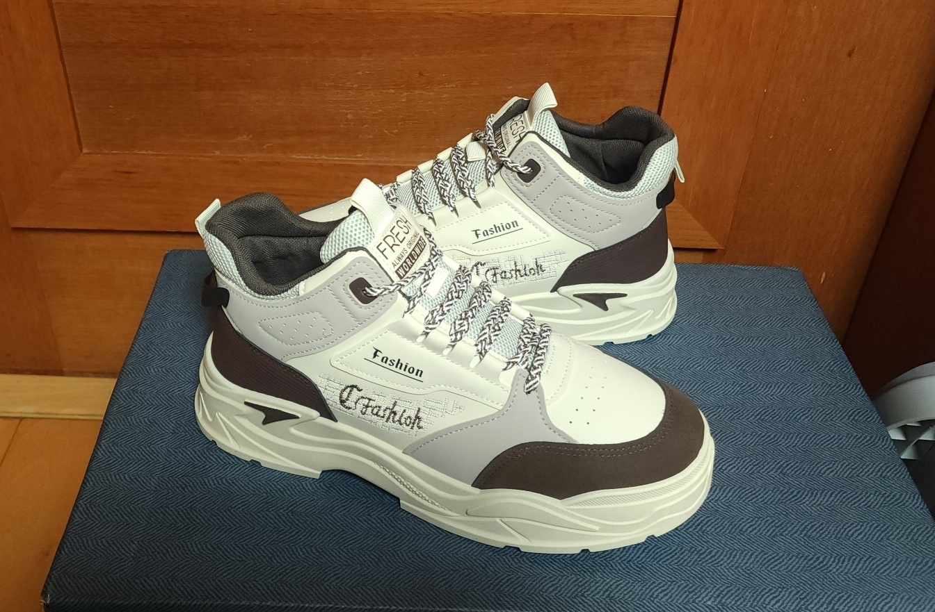 260 265 새상품 남자 캐쥬얼 운동화 하이탑 워커 부츠