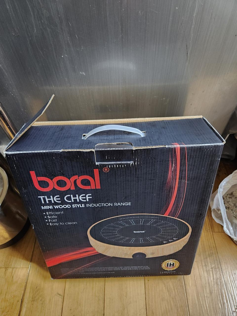 보랄 더셰프 우드 원형 1구 인덕션 HNZ-BD990JW 판매합니다