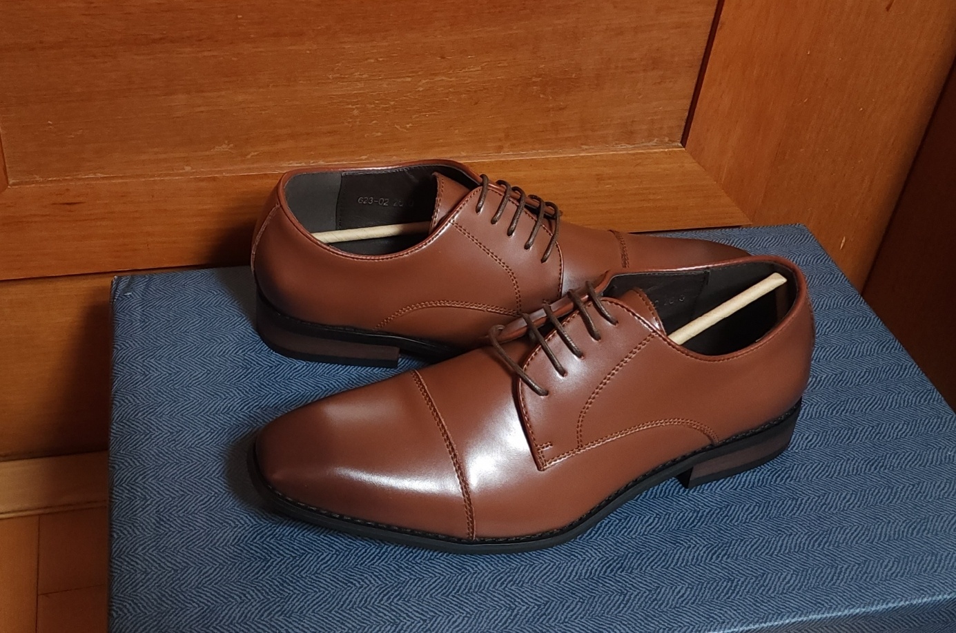 새상품 천연 가죽 구두 로퍼 260 소가죽 운동화