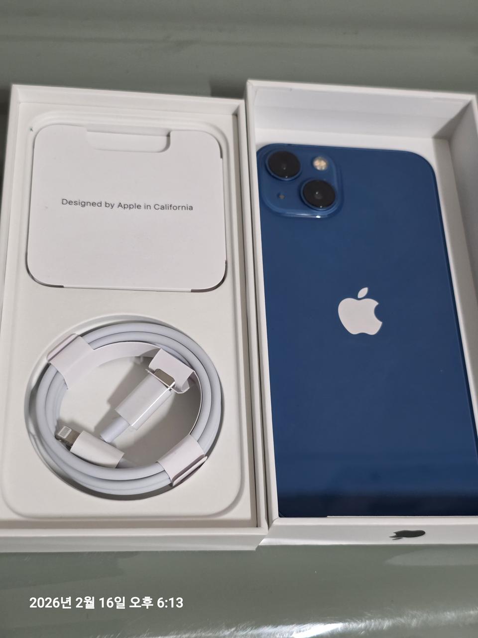 아이폰13 배터리100% 팝니다