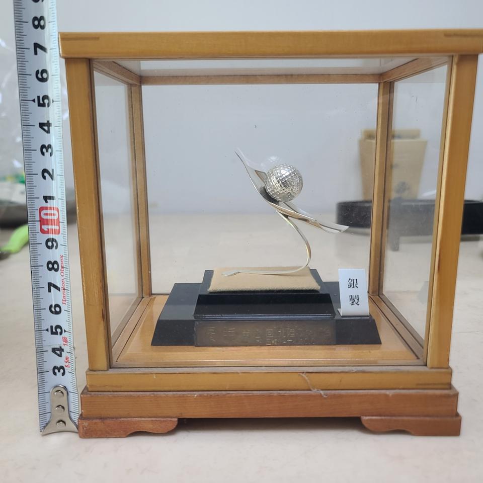 일본 순은 공예품 2점