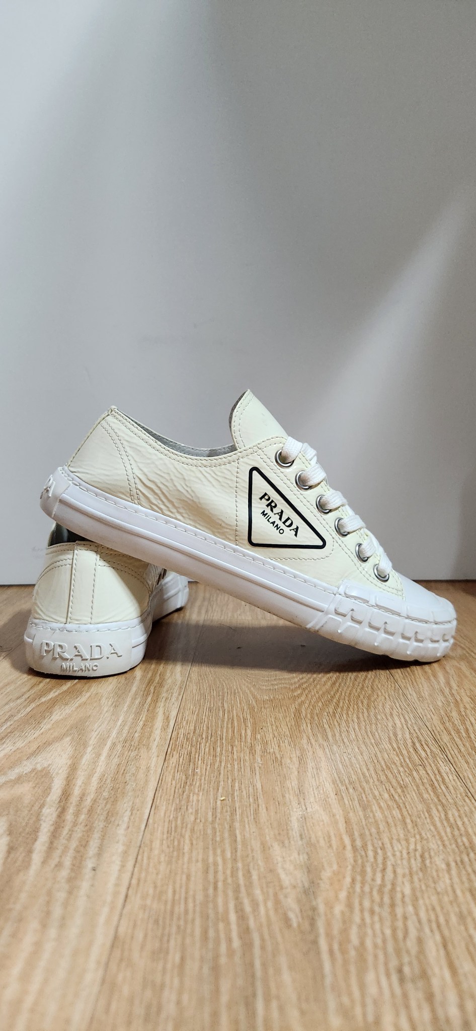 (37/240)프라다신발 개버딘 프라다운동화 프라다스니커즈