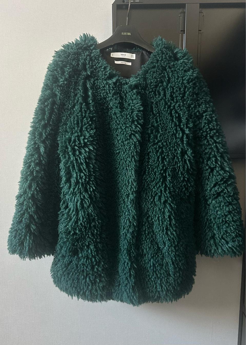 망고 딥그린 퍼자켓(M)