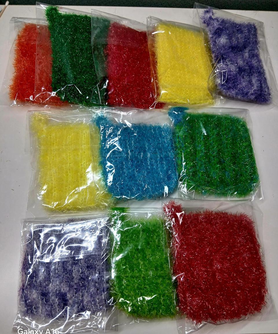 핸드메이드 사각수세미11개