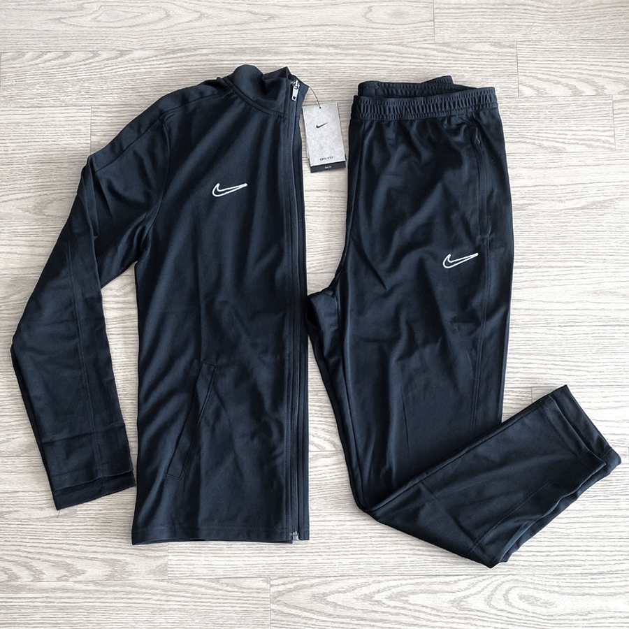 (새제품) 나이키 드라이핏 아카데미 트랙수트 블랙 세트 매장정품 