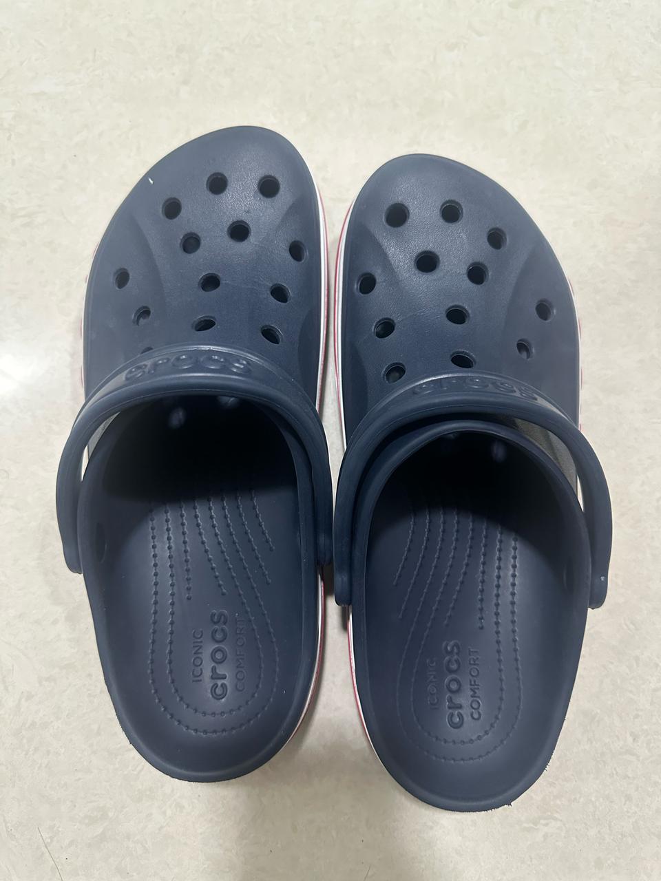 크록스 바야 밴드 클로그 네이비