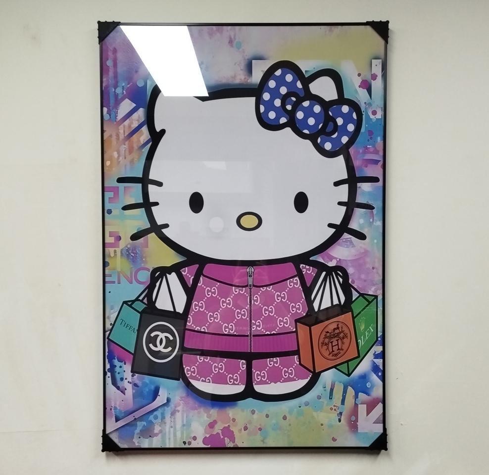 키티 헬로키티 인형 디올 미키마우스 그림 액자 인테리어소품 명품 그림액자