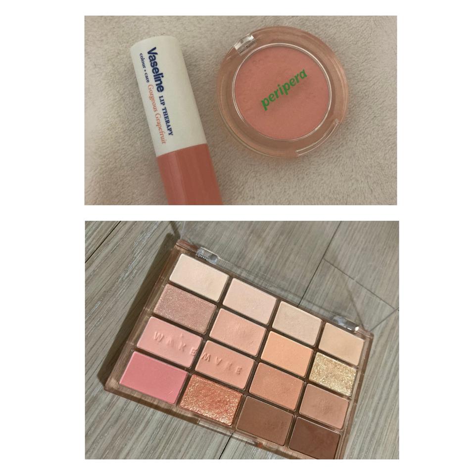 (단종)웨이크메이크 소다코랄블러링+페리페라 튤립파티해+웜톤 립