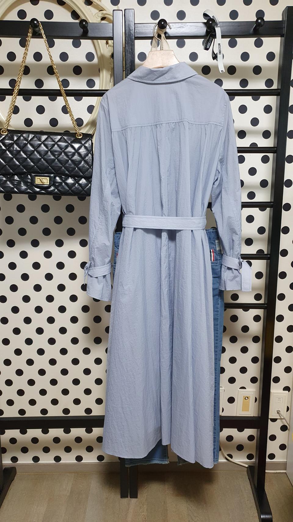 고급 여름 트렌치 코트