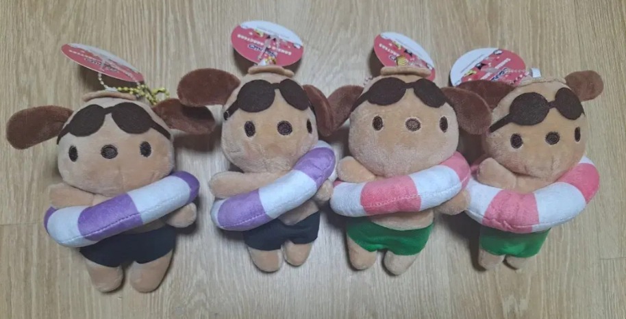 다양한 캐릭터인형키링  일괄판매