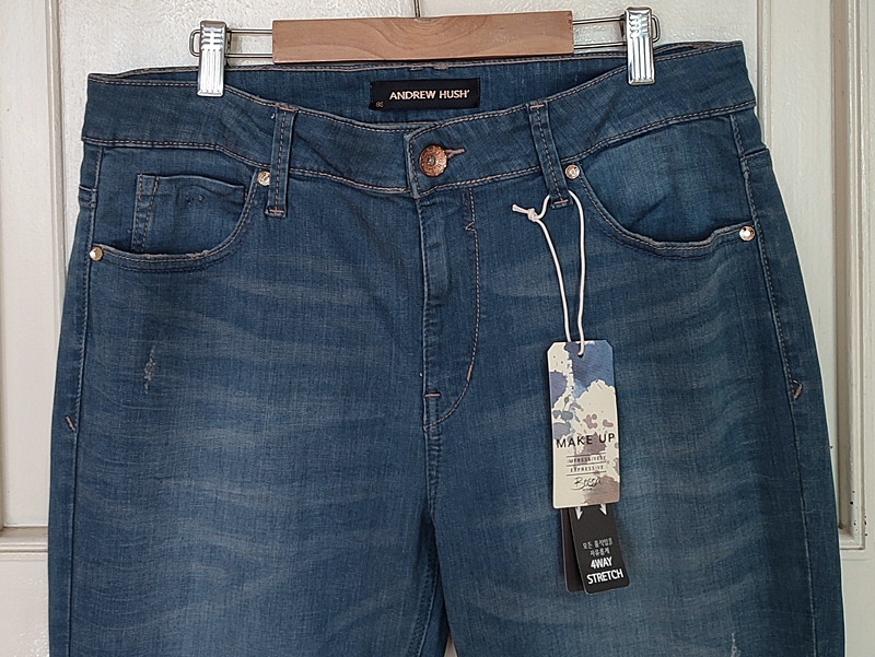 남성청바지34 스판 스트레이트 빈티지 바지 데님 새상품