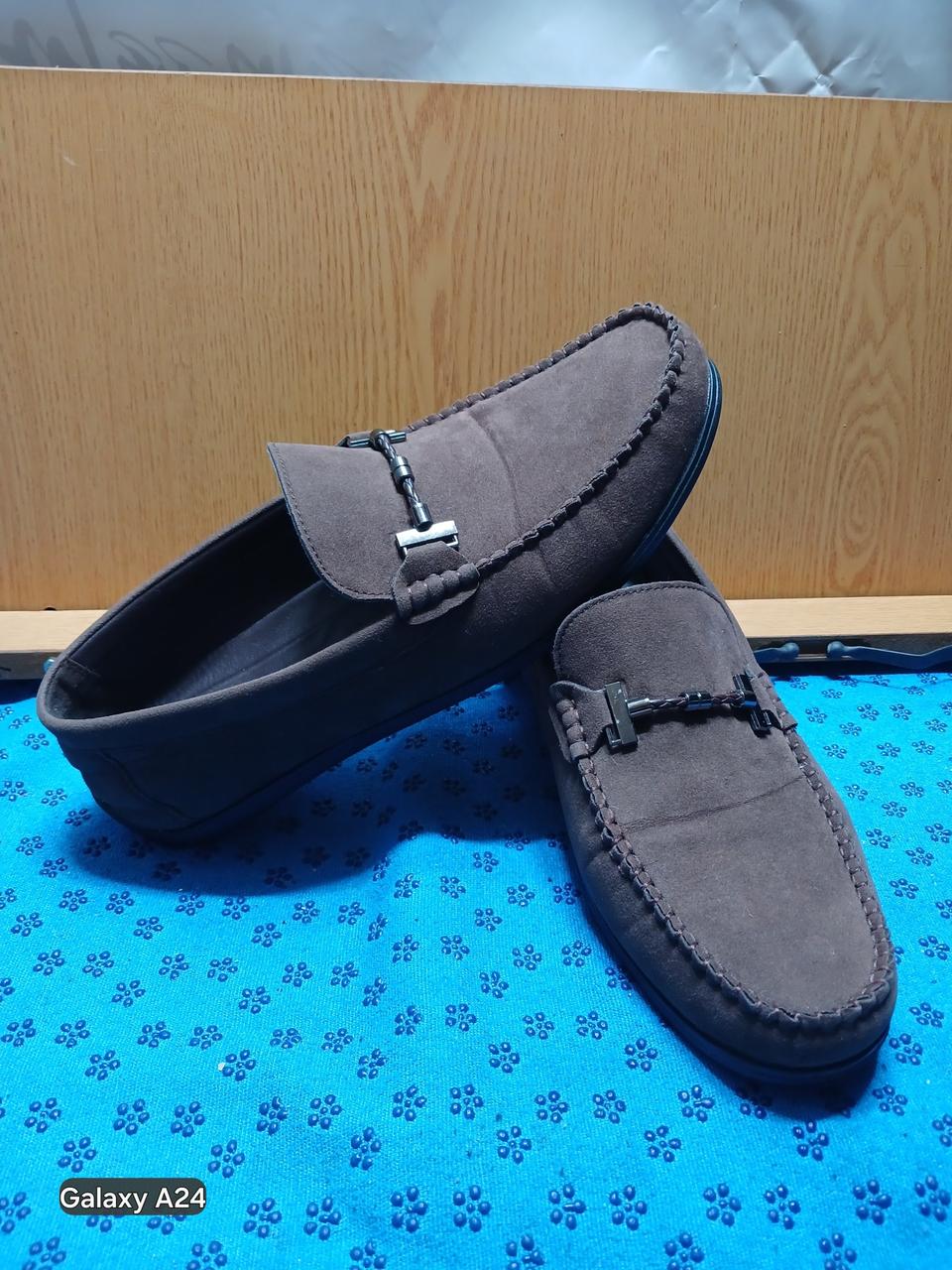 275mm  무크 남성 스웨이드 로퍼 (4252)