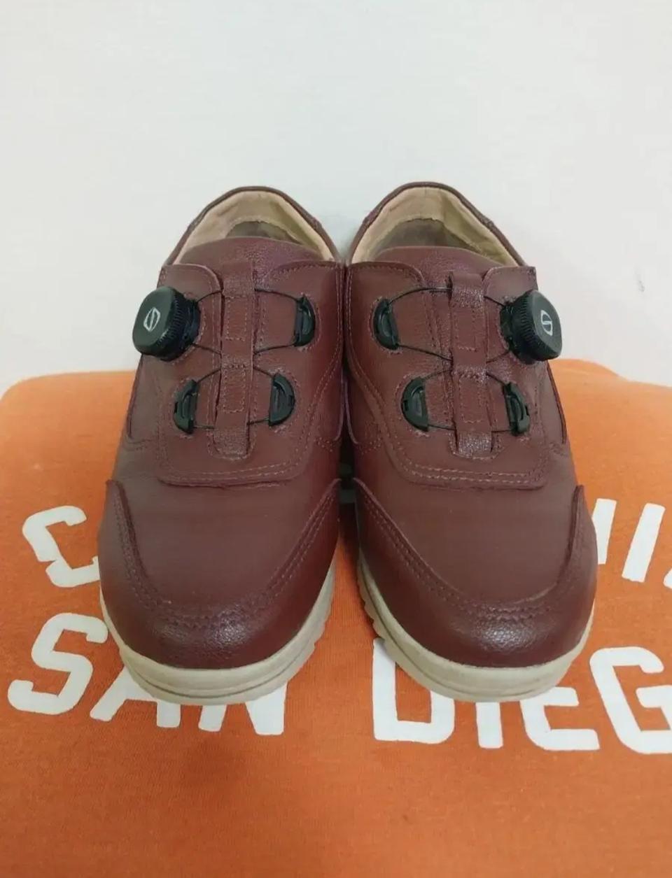 플로쥬 소가죽 다이얼  스니커즈  운동화 (235)