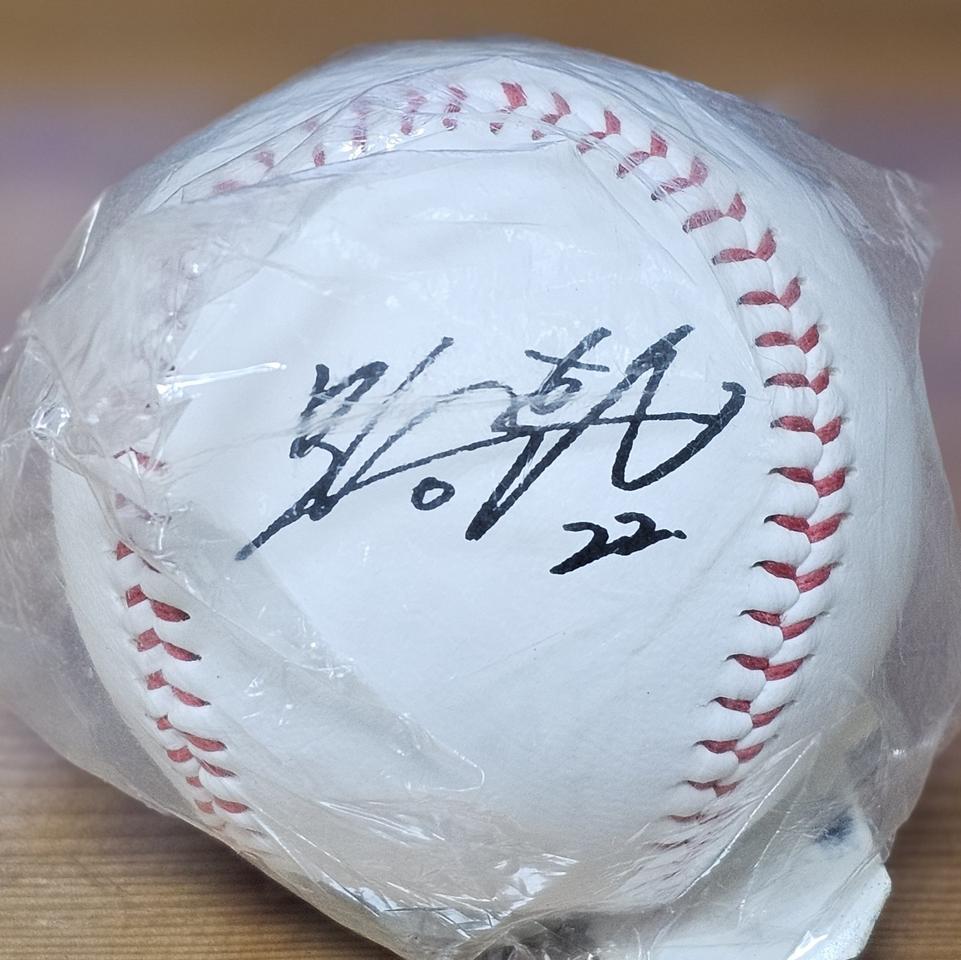 2015년 일본 프로야구 한신 타이거즈 오승환 선수 인쇄 싸인볼