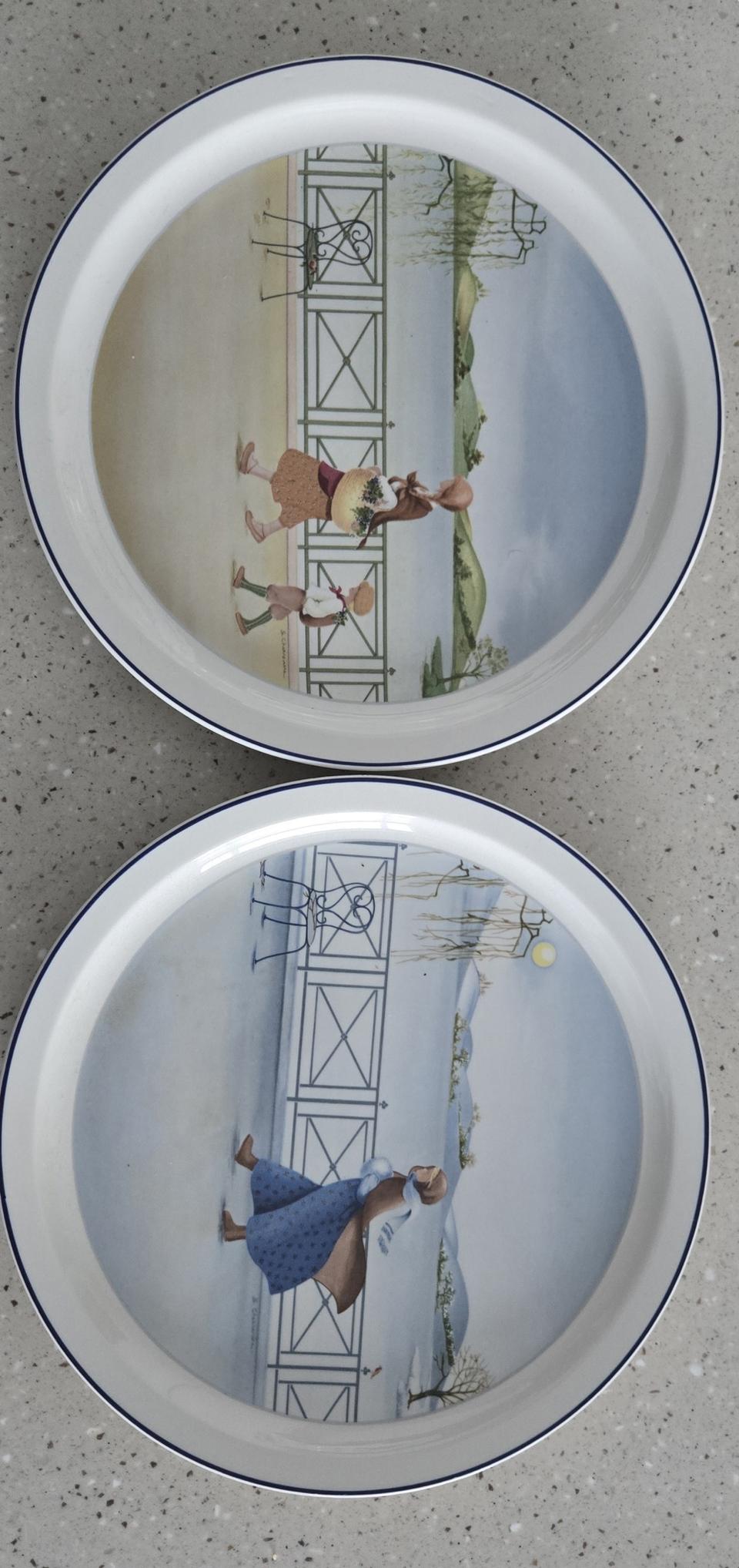 빌레르이앤보허 벽걸이겸 접시