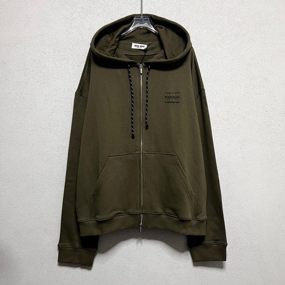 미우미우 후드 집업