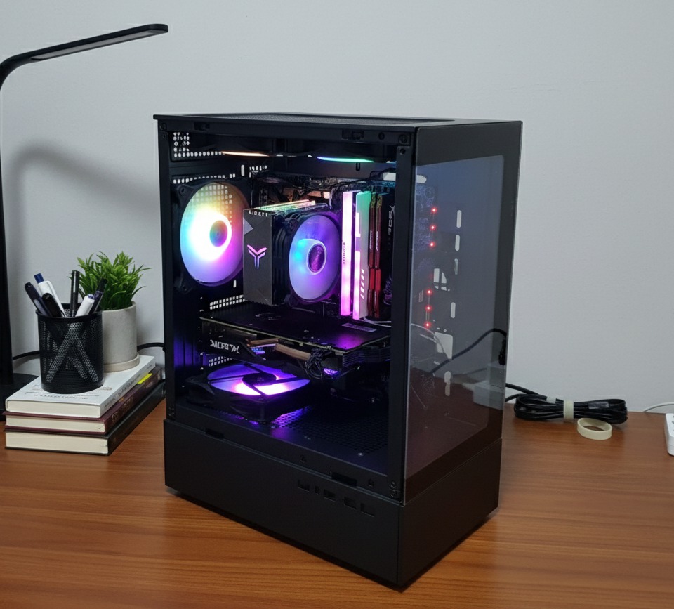 라이젠 고사양 게이밍 미니 pc컴