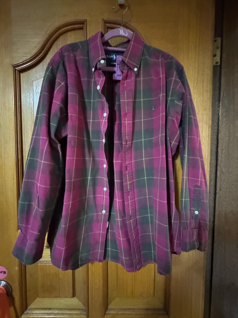 랄프로렌 체크 남방 L