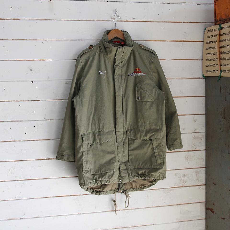 (착용컷) PUMA 레드불 밀리터리 자켓 (남성용 98)