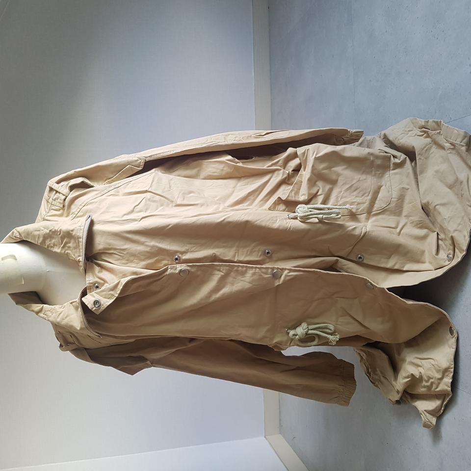 여성 긴팔 자켓 코트 잠바 점퍼 트렌치 (아이보리) 루즈핏 빅사이즈 