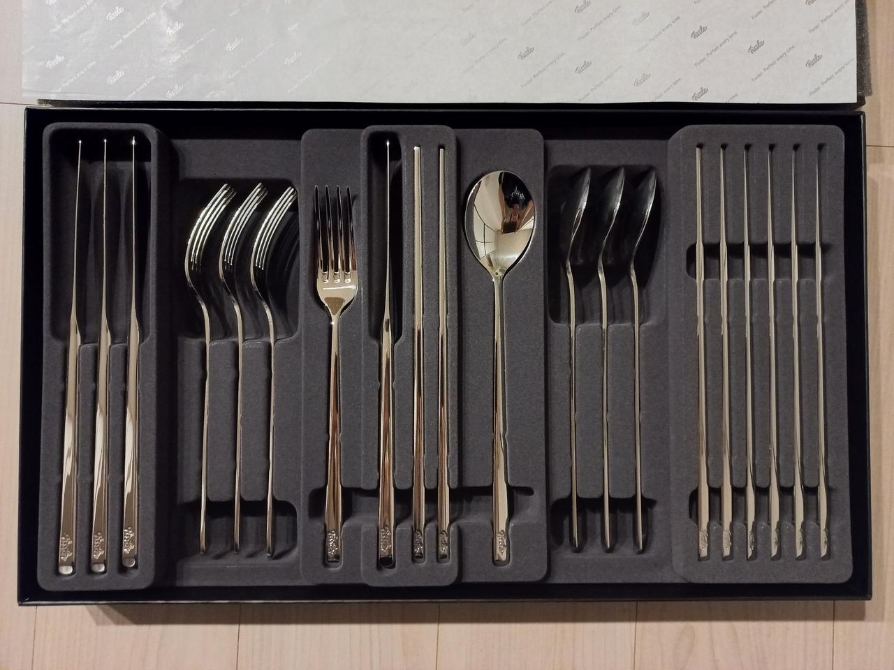 휘슬러 아시아 퓨전 커트러리 4인조(16P) 새상품