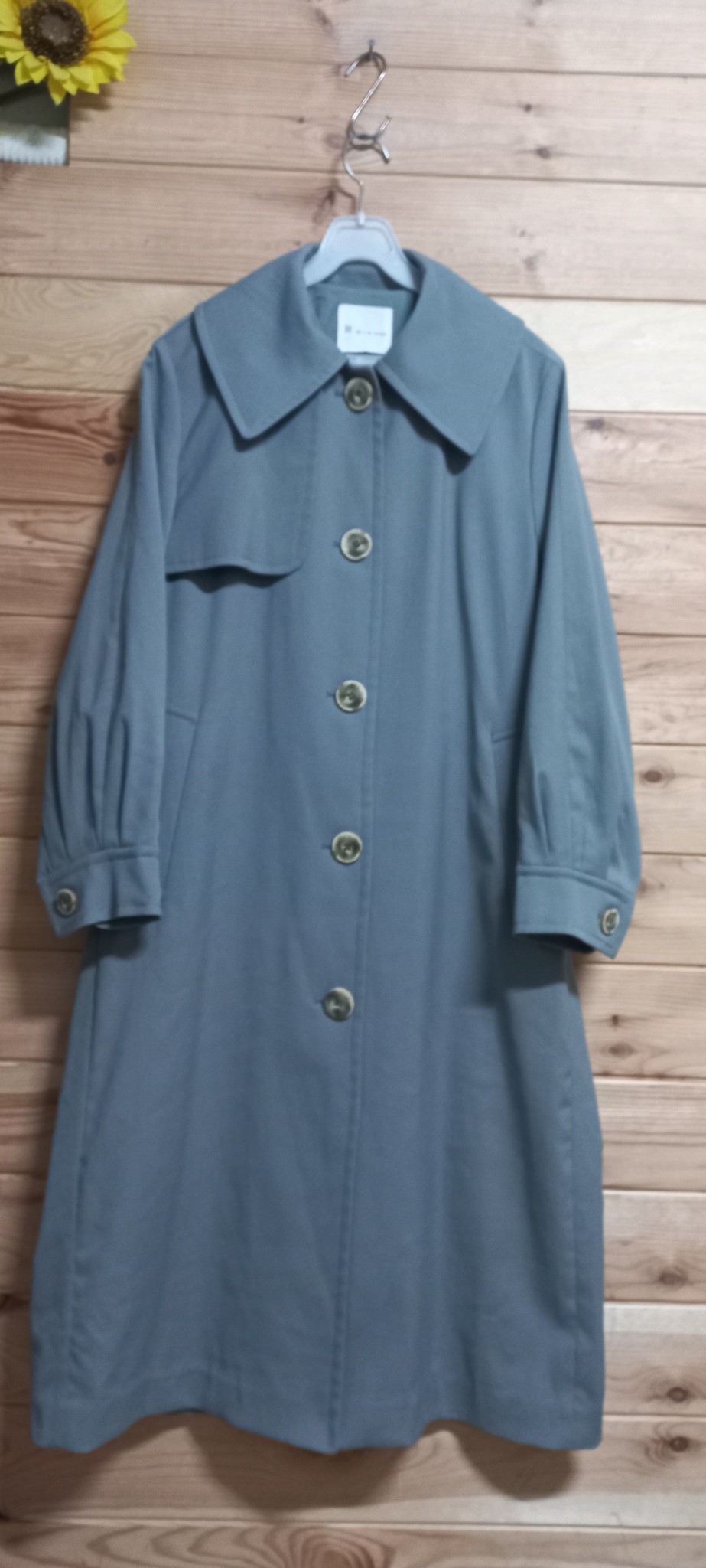 잇미샤 롱 트렌치 코트