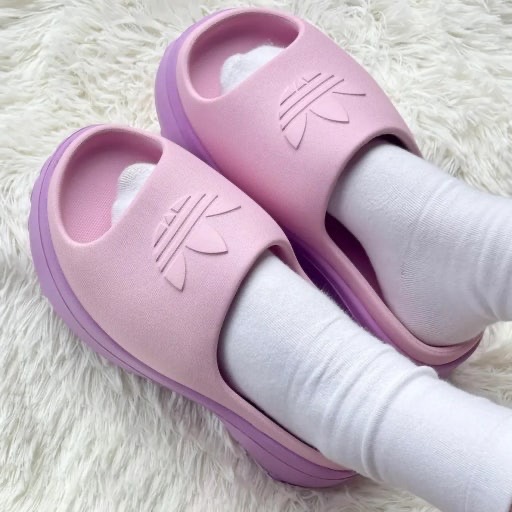 아디다스 아디폼 스탠 슬라이드 키높이 슬리퍼 235