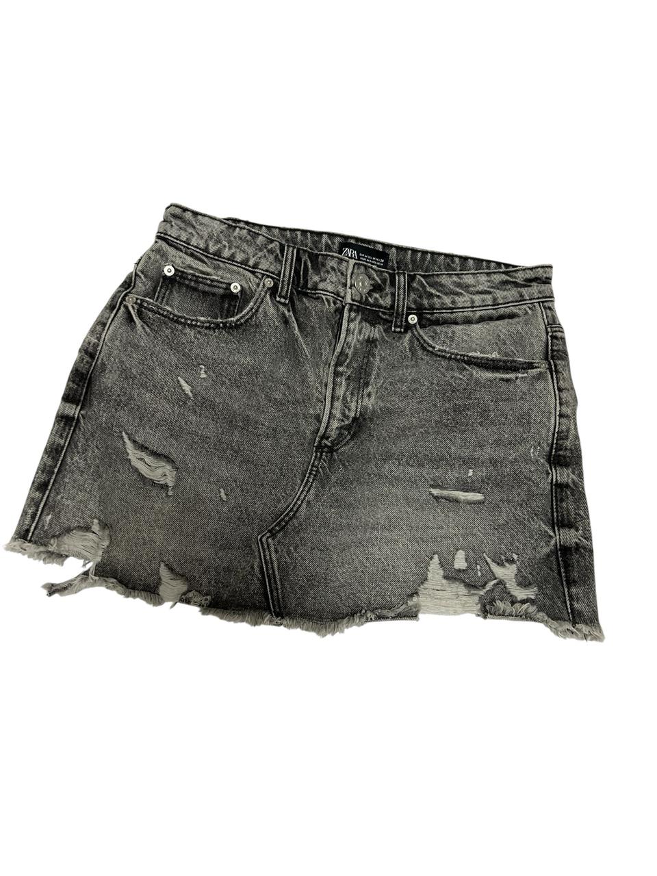 Zara 데미지 스커트