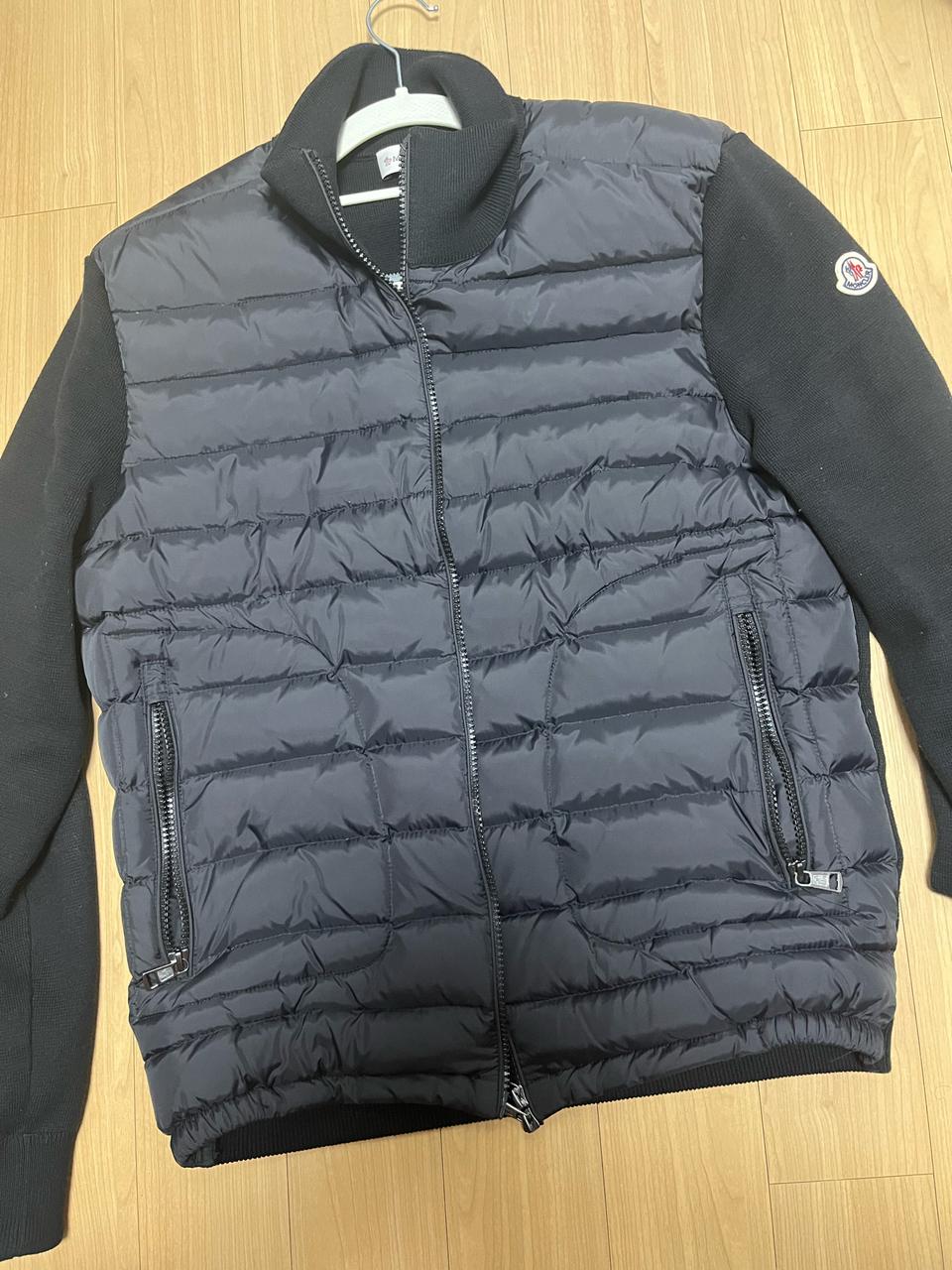 몽클레어 니트 패딩