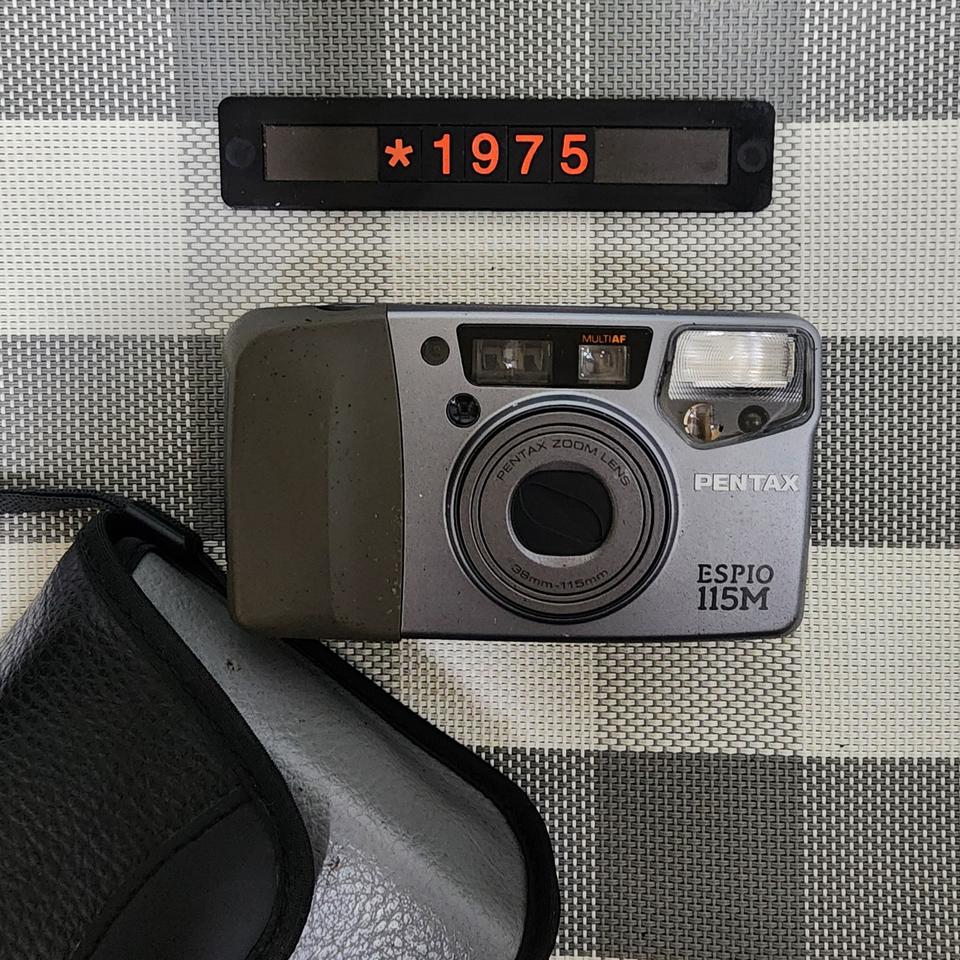 펜탁스 에스피오 115M 필름카메라 파우치포함