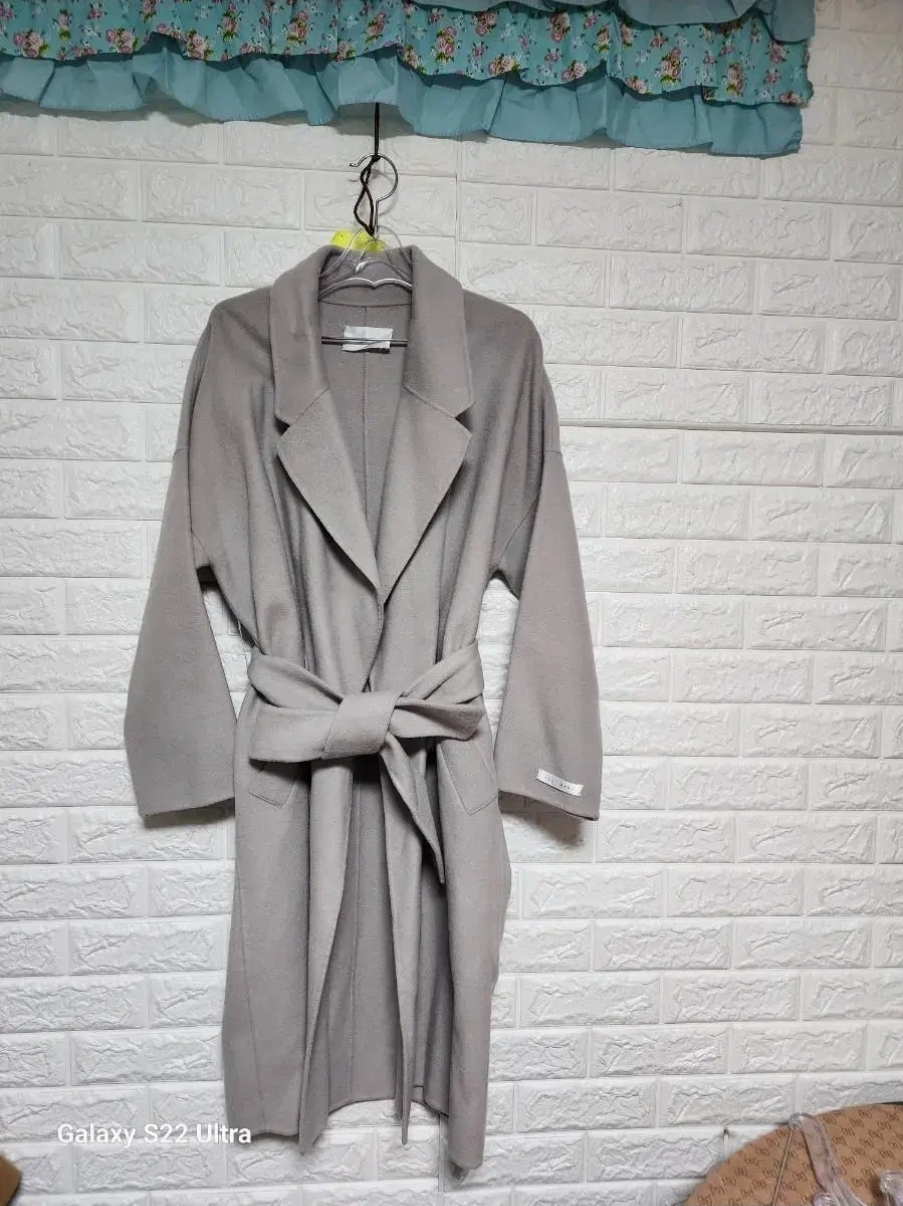 SIeek정품 핸드메이드 울여성코트free