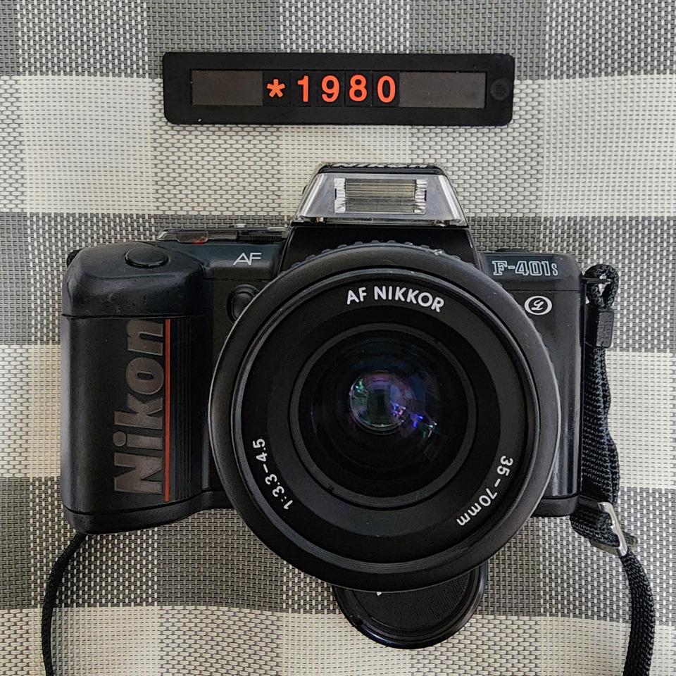 니콘 F 401s AF 필름카메라 35-70미리 줌렌즈