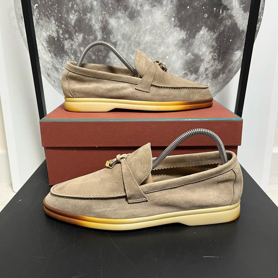 정품 38) 로로피아나 썸머워크 로퍼 240~245