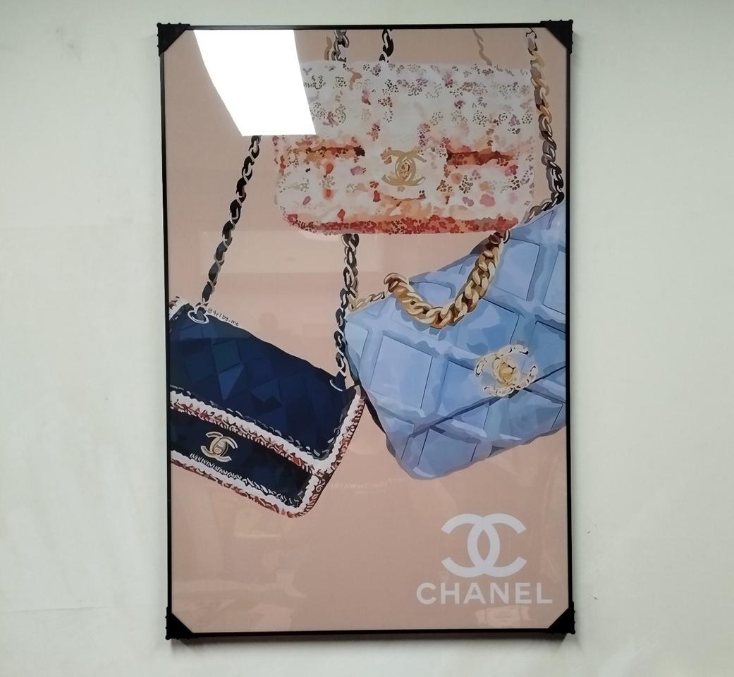 샤넬백 샤넬 가방 신발 구두 안경 대형 그림 액자 팝아트 인테리어소품