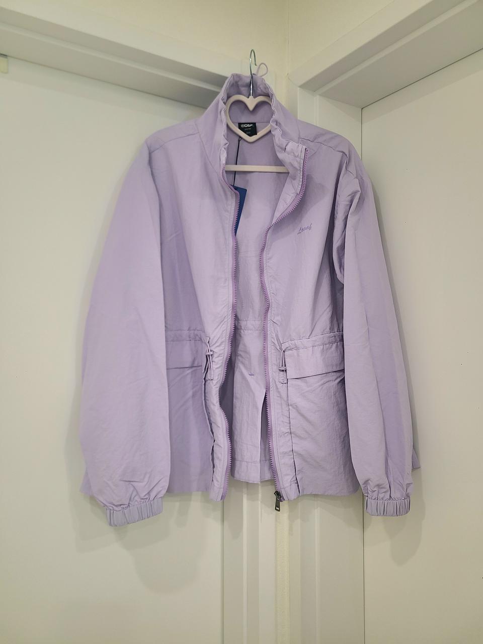 르까프 연보라 바람막이 점퍼