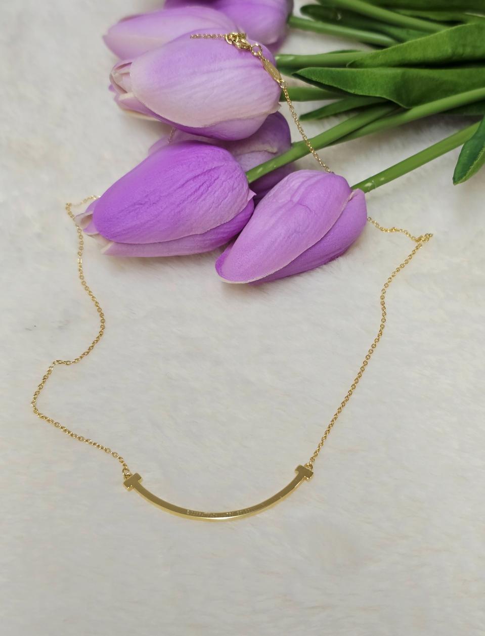 순은목걸이 스마일목걸이