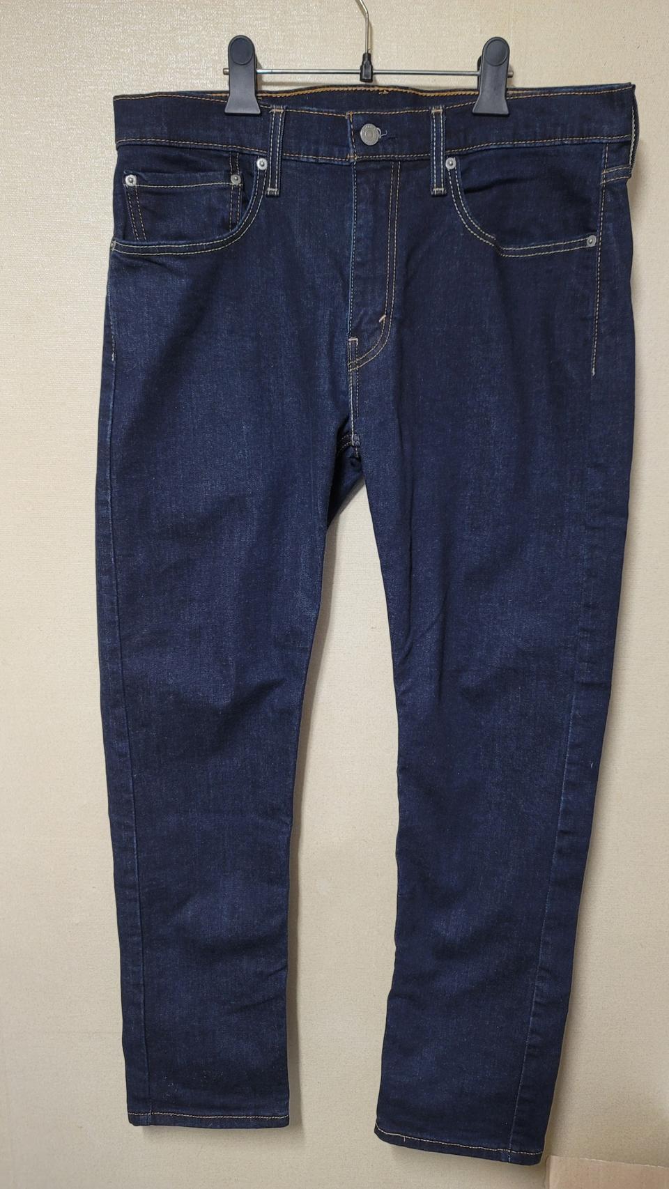 리바이스 502 레귤러 테이퍼드핏 진청