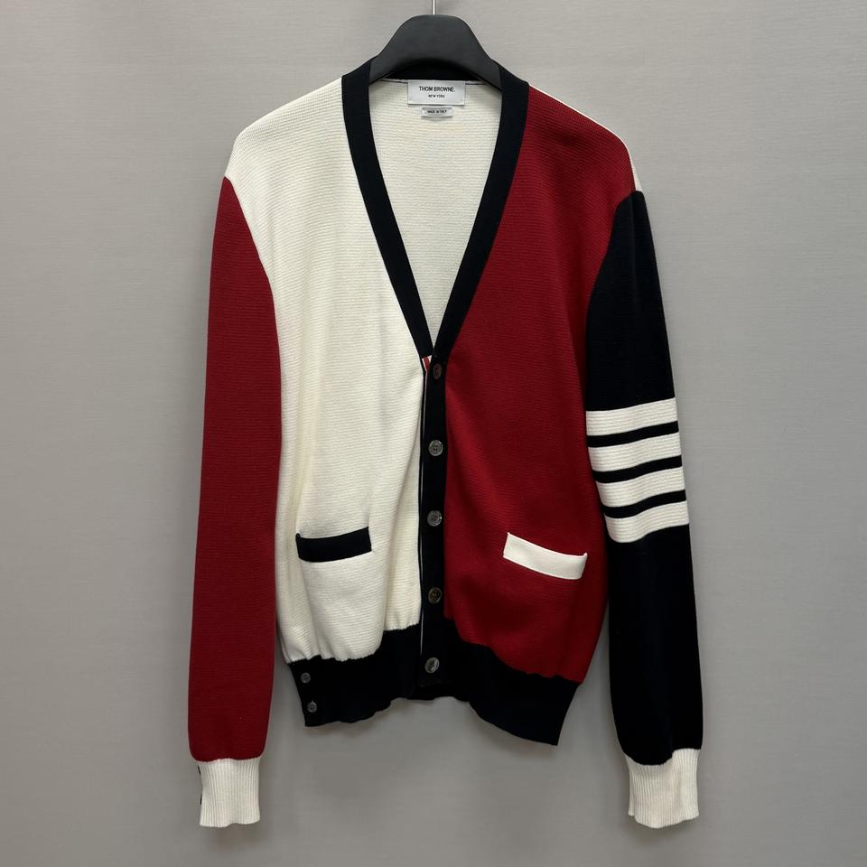 톰브라운 펀믹스 밀라노스티치 가디건 ( 100 ) 