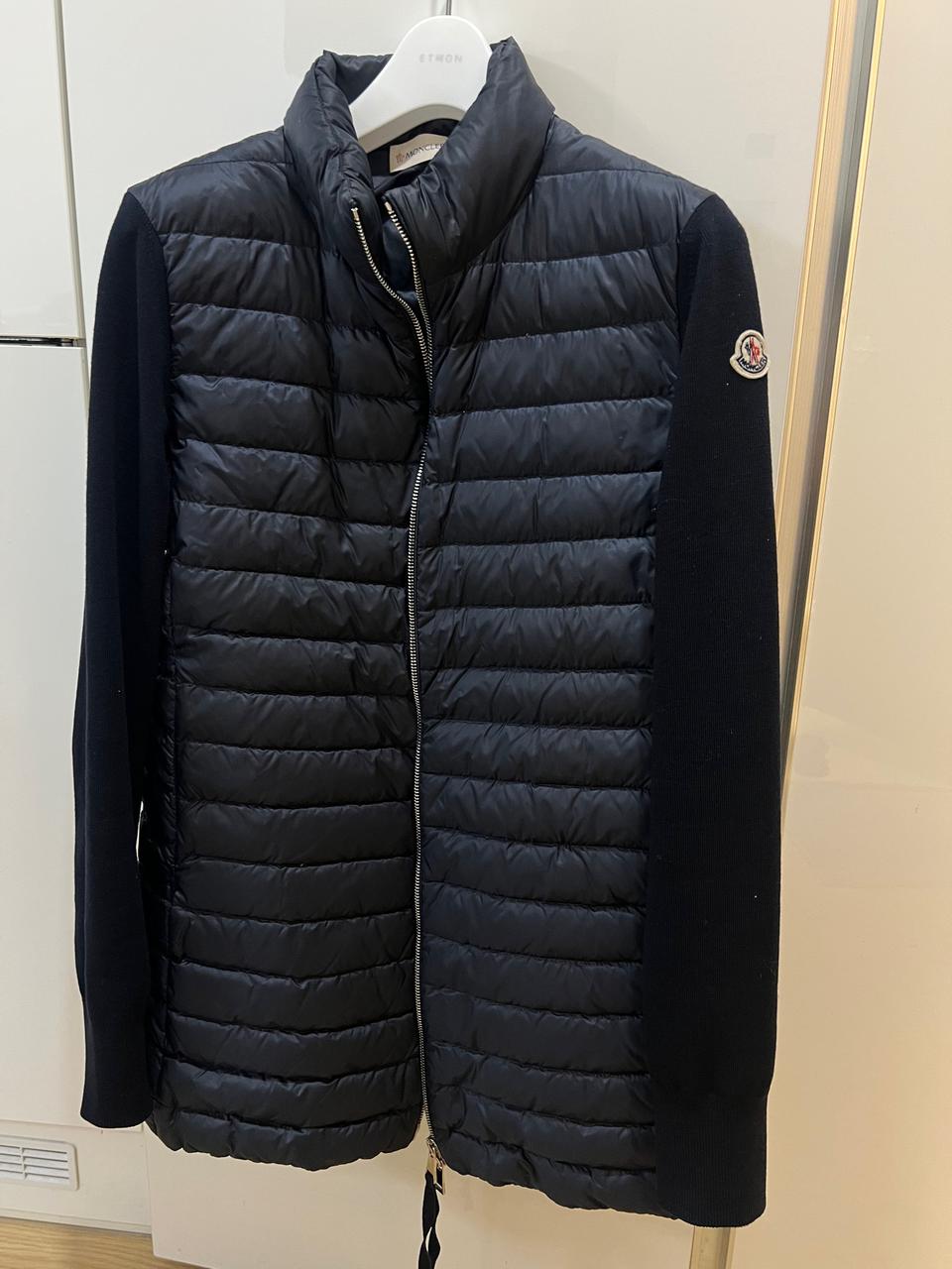 몽클레어 롱니트패딩 S