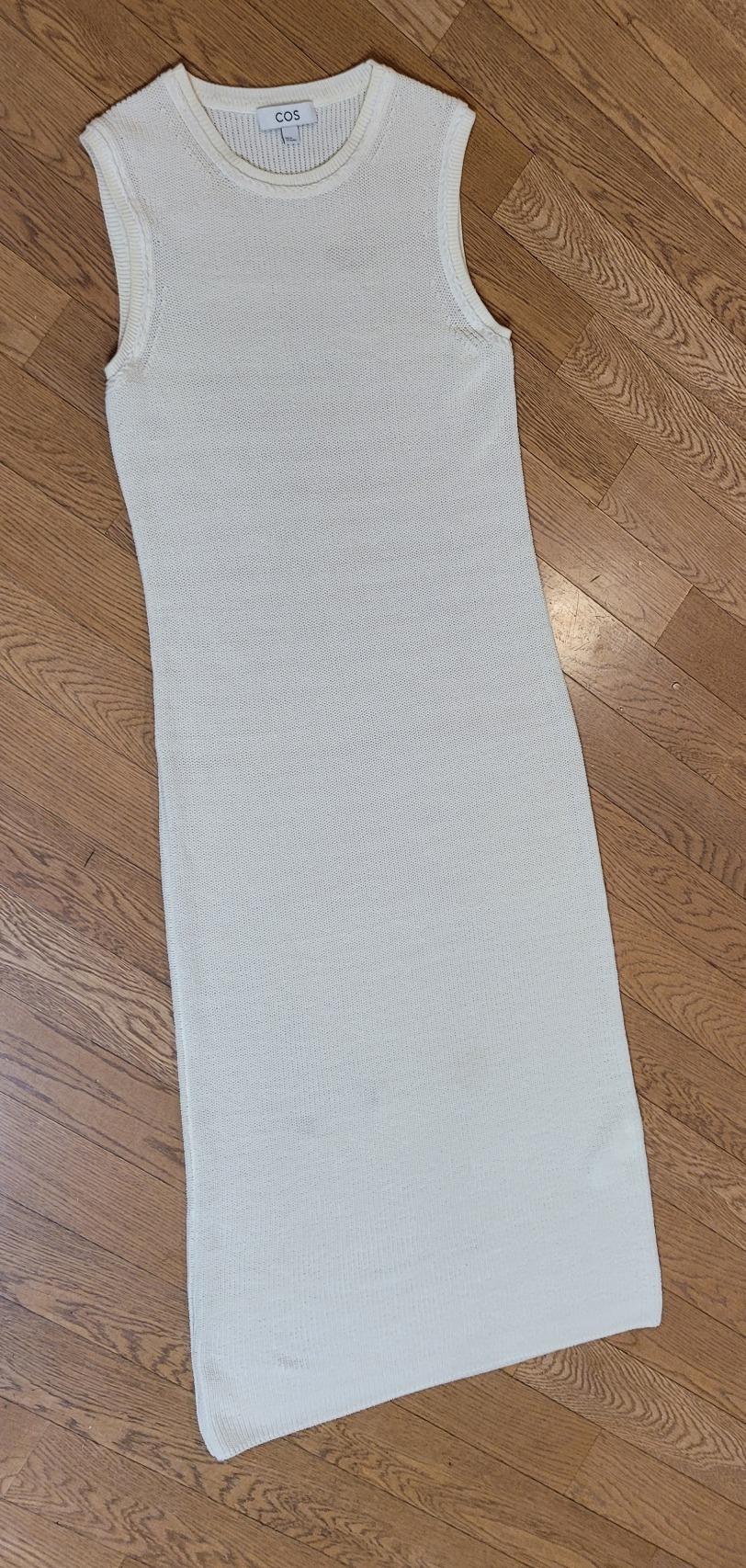 cos 민소매 롱 원피스 xs