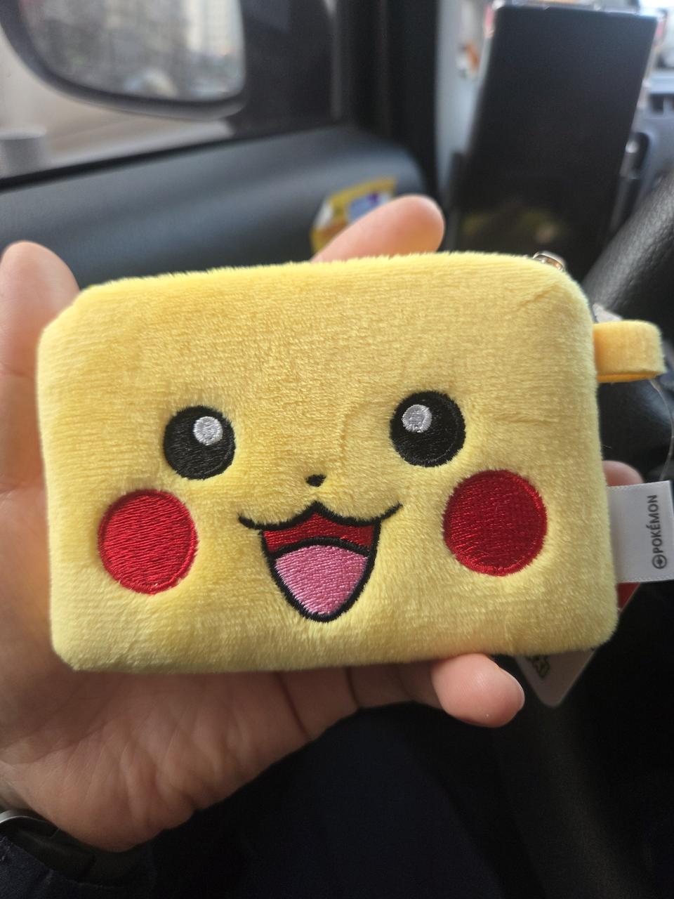 포켓몬 피카츄 사각 파우치 카드 지갑