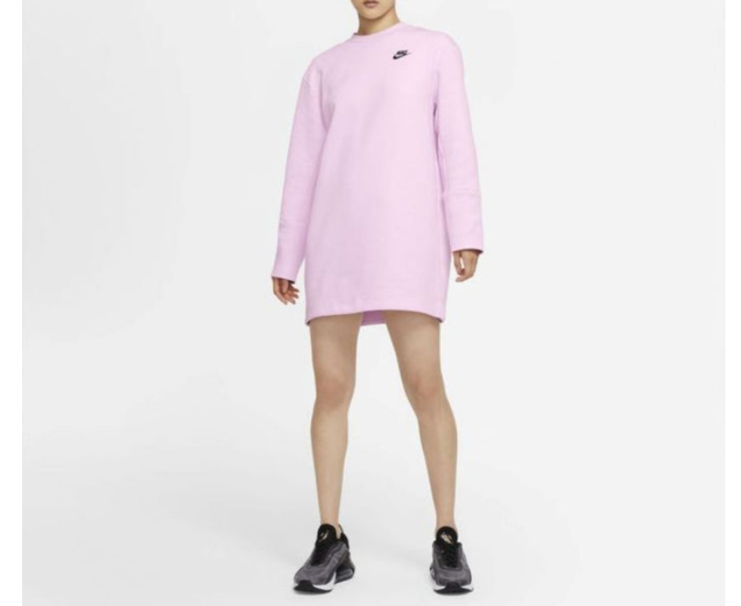 나이키 루즈핏 플리스 원피스
