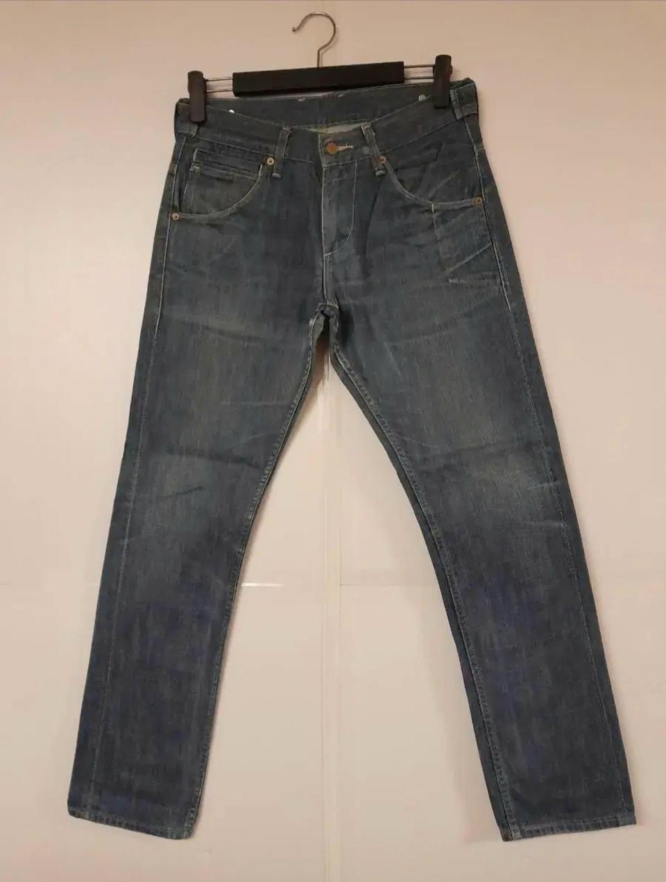 32)리바이스 511 빈티지 워싱 데님 생지 일자청바지